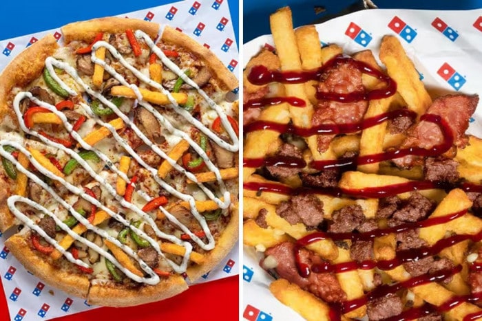  Cheeky Pizza et Cheeky Fries  