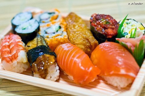  Plateau de sushi  
