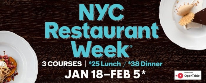 NYC Restaurant Week  