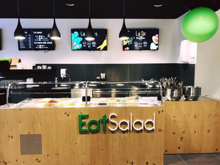  Eat salad  