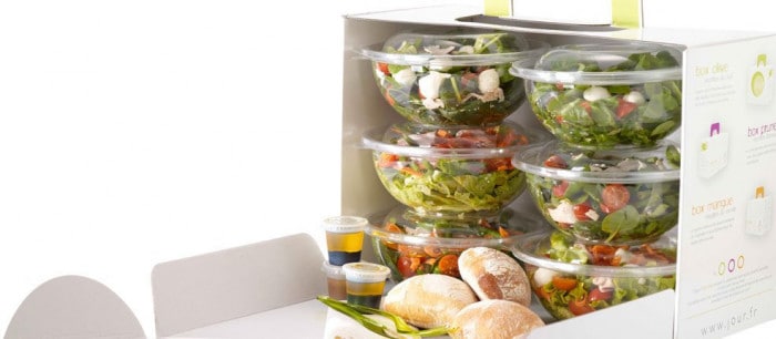  Valise à salades pour les livraisons  