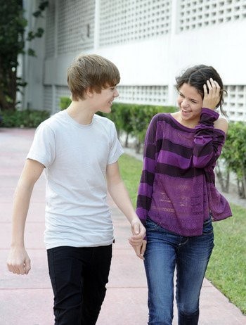  Justin Bieber et Selena Gomez  