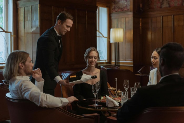 Dejeuner professionnel au resto