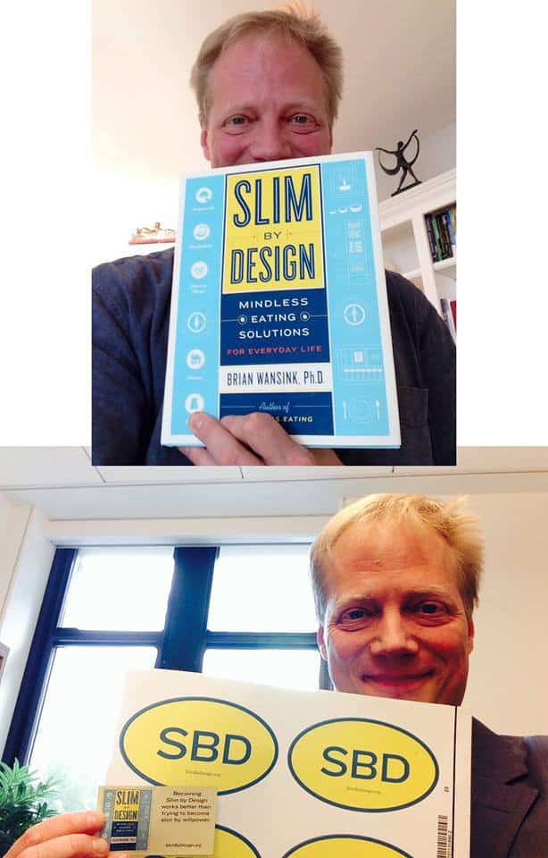  Brian Wansink et son livre Slim by Design  