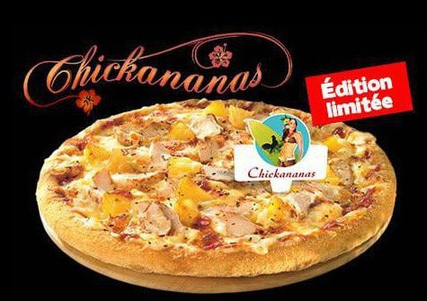  La pizza Chickananas  