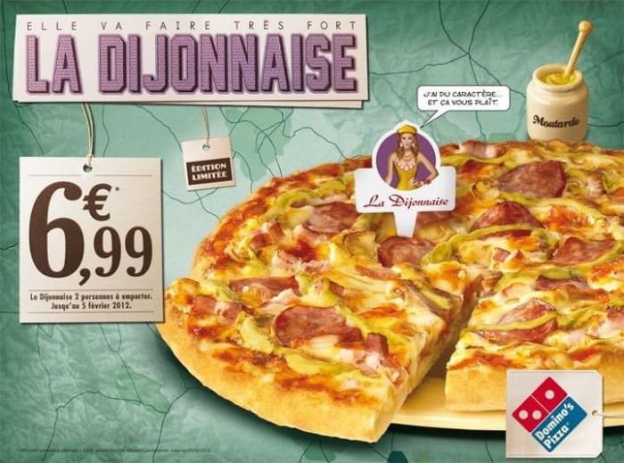  Pizza Dijonnaise  