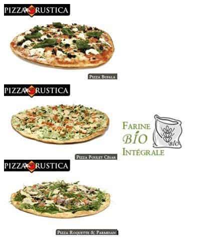  Quelques choix de pizzas à la farine bio  