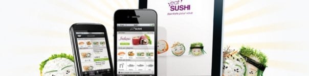  Application Eat Sushi en 3 versions  