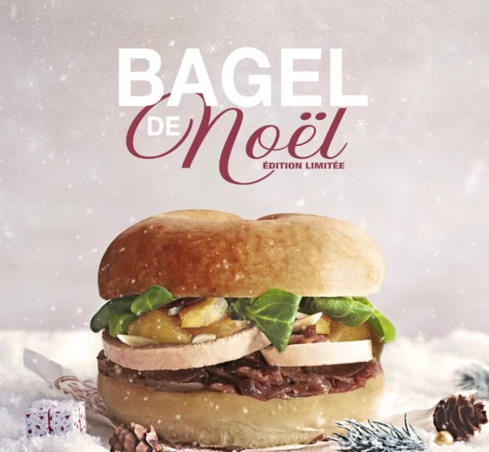  Le bagel de Noël  