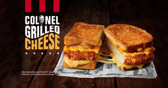  Colonel grilled cheese  
