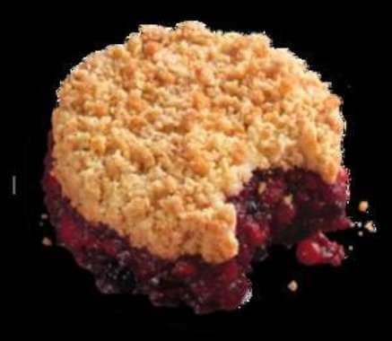  Crumble Pom' Fruits Rouges  