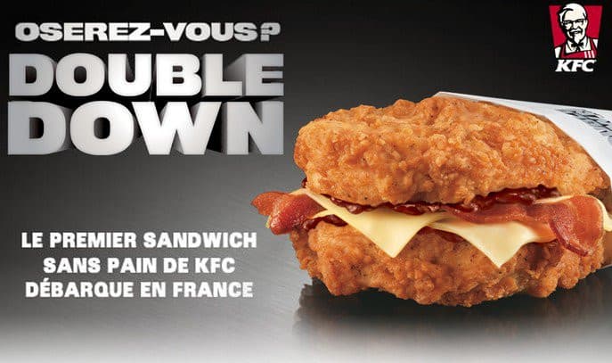  Le Double Down de KFC  