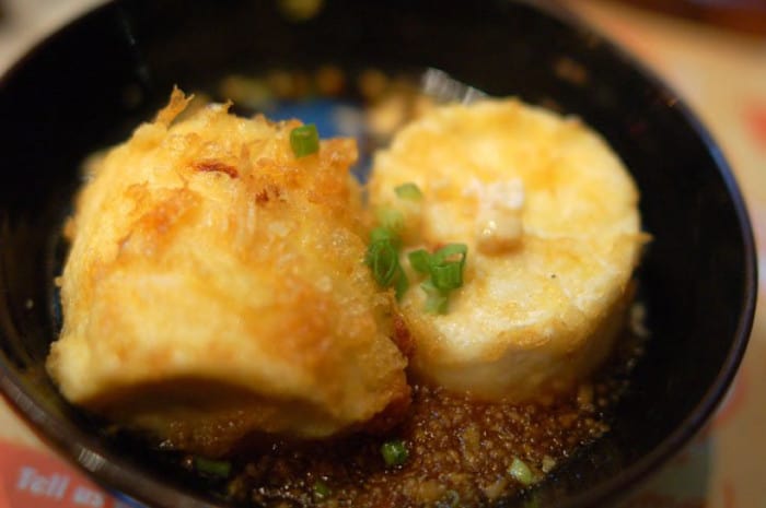  Agedashi tofu  