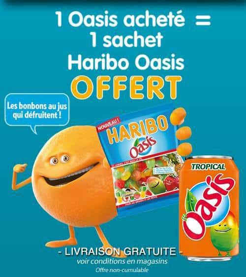  Offre Haribo Oasis  