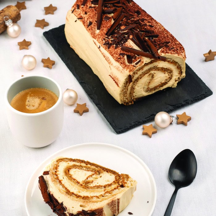  Le tiramisu en version bûche  