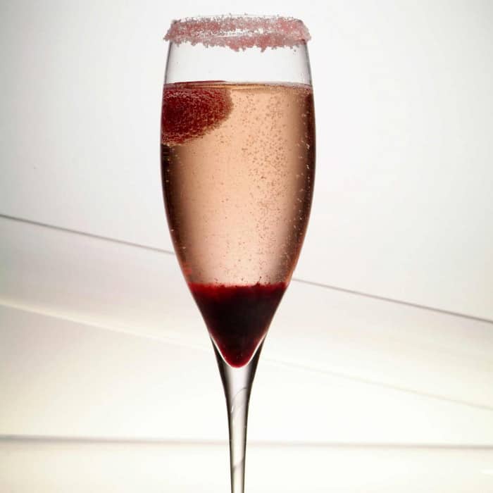  cocktail au champagne  