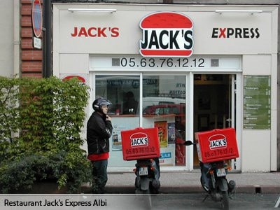  Point de vente Jack's Express  