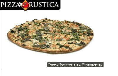  Pizza Poulet à la Fiorentina  
