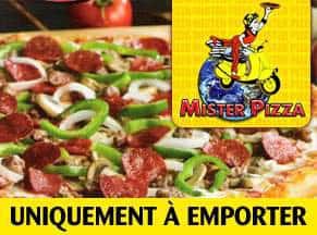  Les pizzas de Mister Pizza  