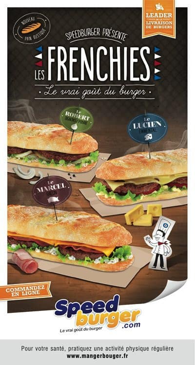  La gamme de sandwiches 100% français  