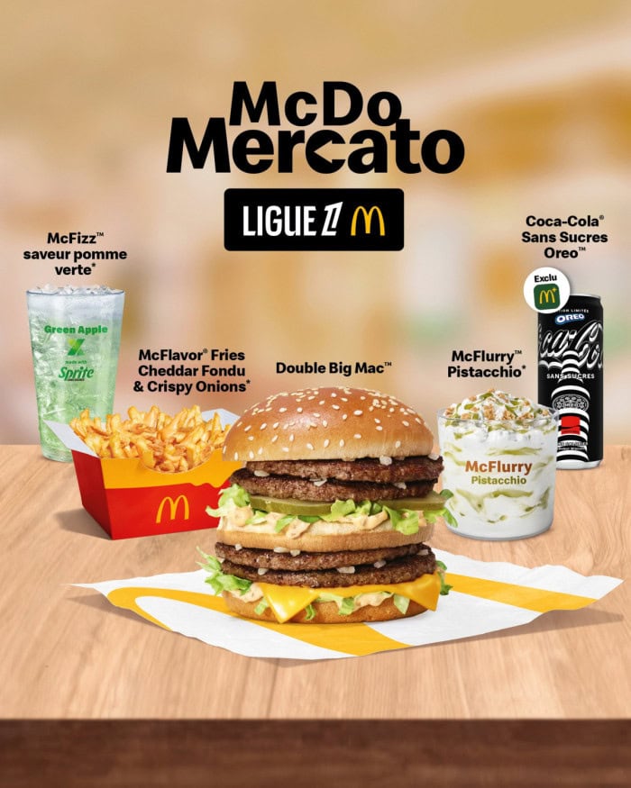  Produits mercato McDo  