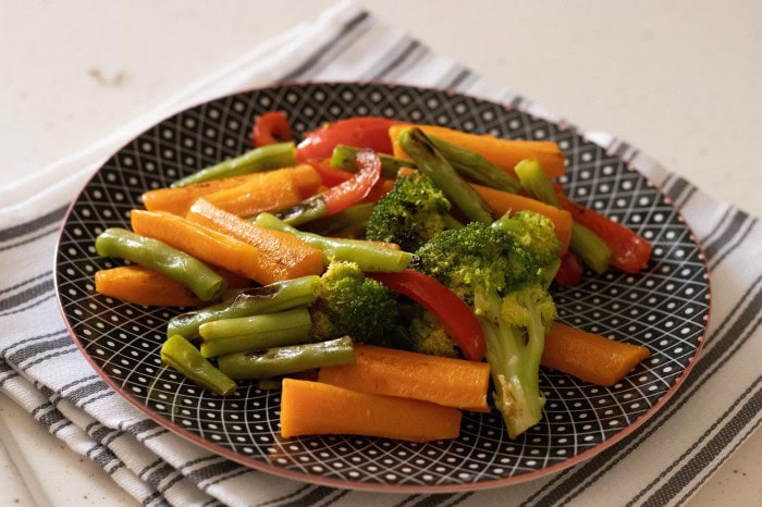 Plat de légumes pour enfant