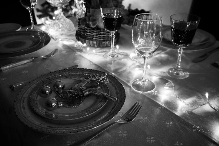  Une table chic à Noel  