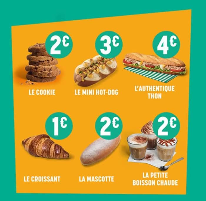 Les promotions Brioche Dorée