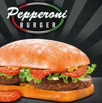  Pepperoni Burger  