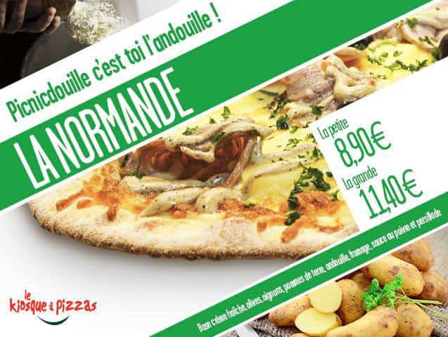  pizza la Normande  