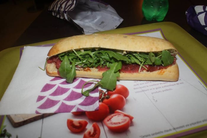   Sandwich Carpaccio Gusto  