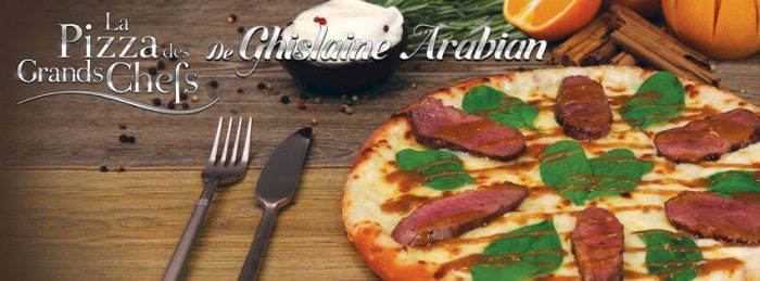  La Pizza du Grand Chef Ghislaine Arabian  