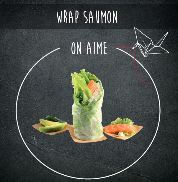  Wrap Saumon  