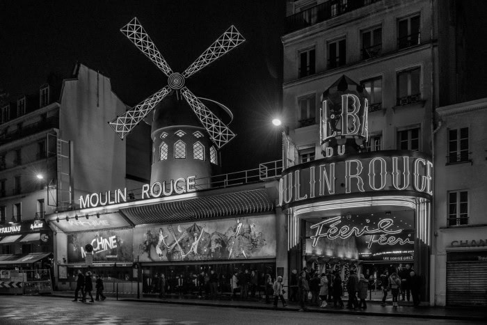  Le moulin rouge  