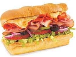  Sandwich Subway  