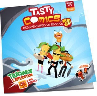  BD Tasty Comics signée KFC  