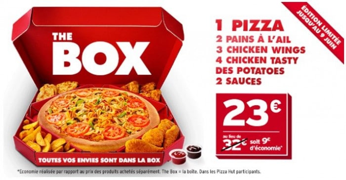  The Box de Pizza Hut  