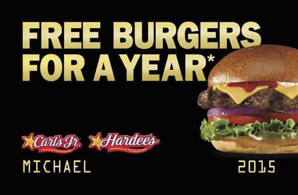  Burgers gratuits pour Michael Hanline  