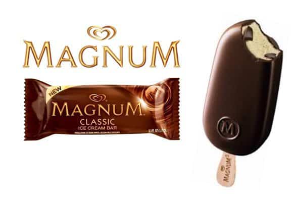  Magnum : glace et packaging  