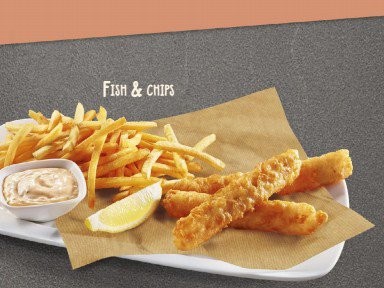  Fish and chips  