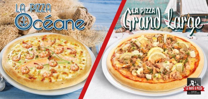  Pizza Océane et pizza Grand Large  