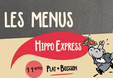  Menu Hippo Express  