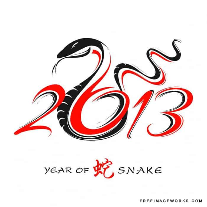  2013 : Année du serpent  