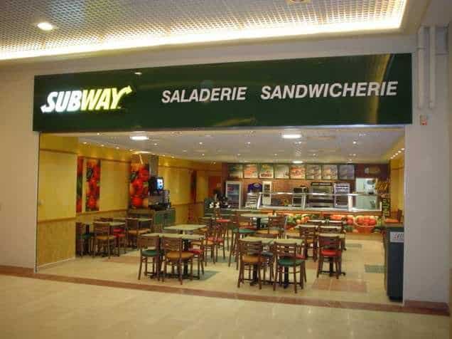  Magasin Subway  