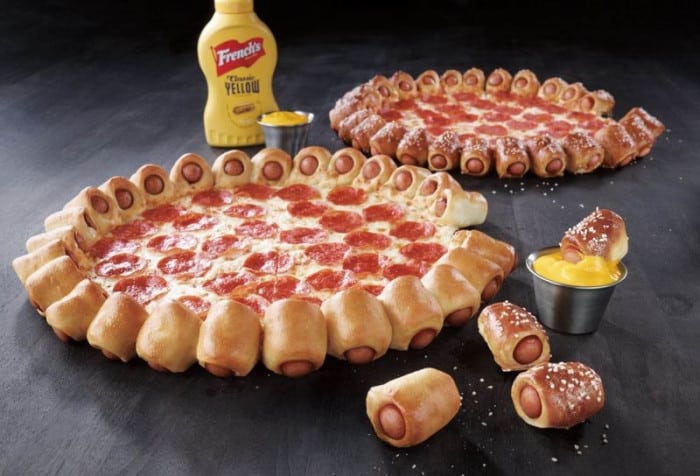  La pizza hot dog de pizza hut  