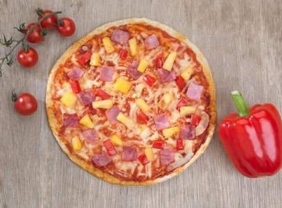  Pizza, fruits rouges et poivrons  