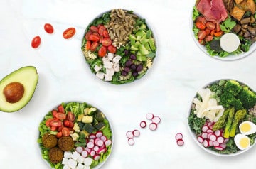 4 nouvelles salades printanières chez Jour