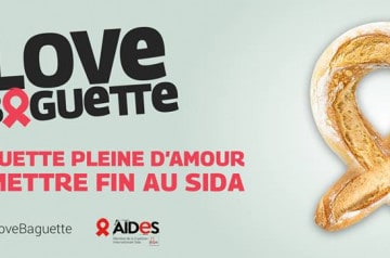 Achetez la Love Baguette pour lutter contre le sida