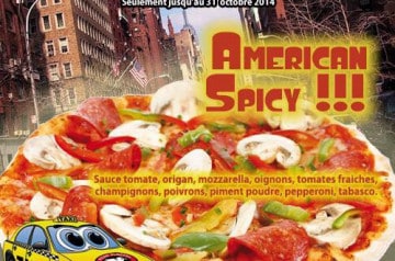 American Spicy Chez Pizza Plazza