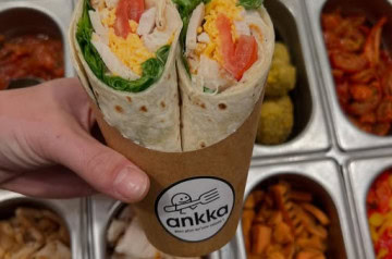 Ankka : wraps et salades sur-mesure au menu